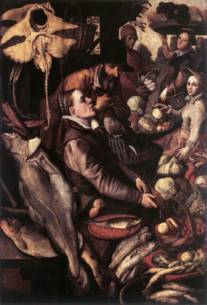 Pieter Aertsen Market Scene